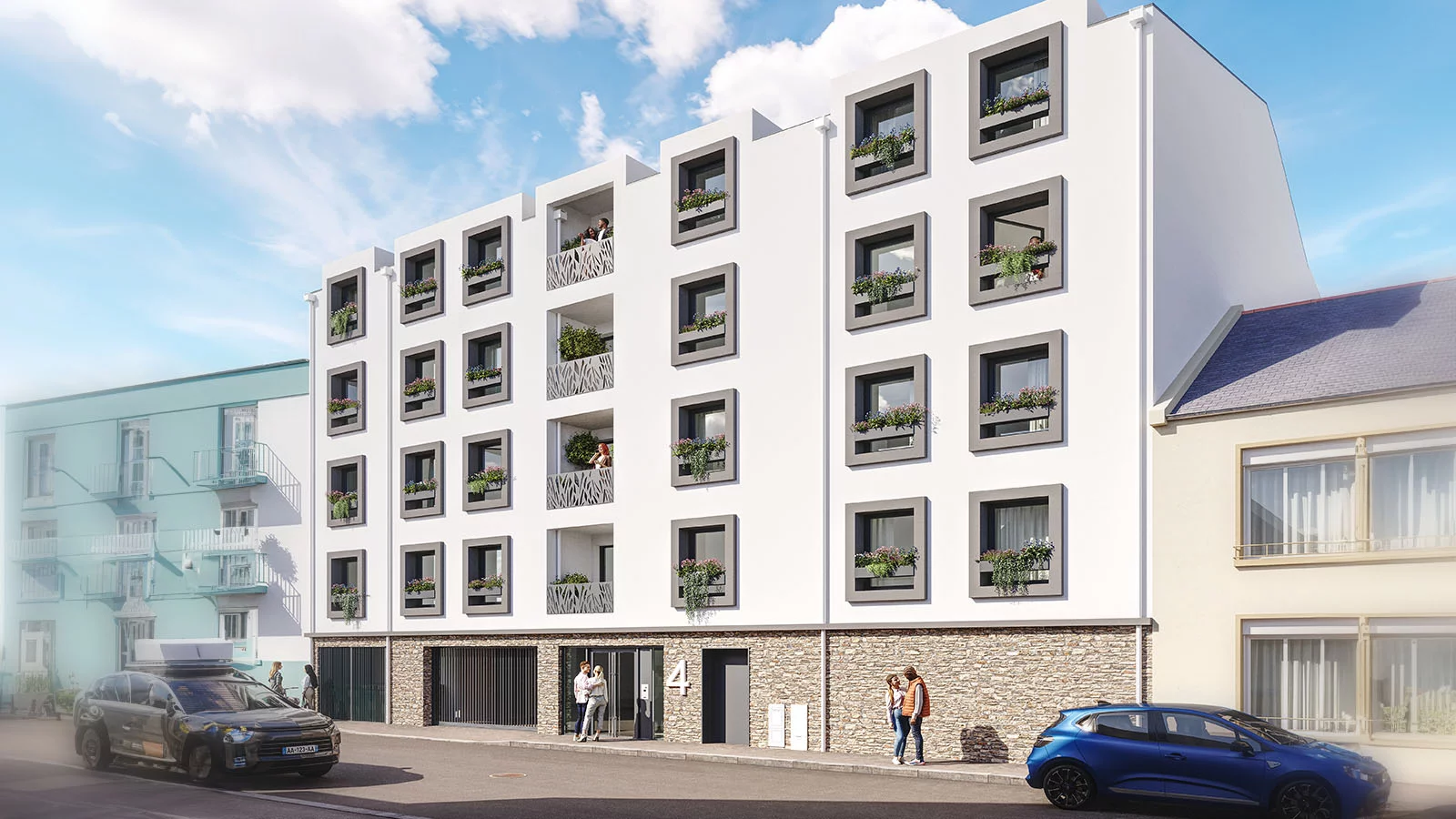 Nouvel Air – programme immobilier neuf à Brest (Lambézellec)